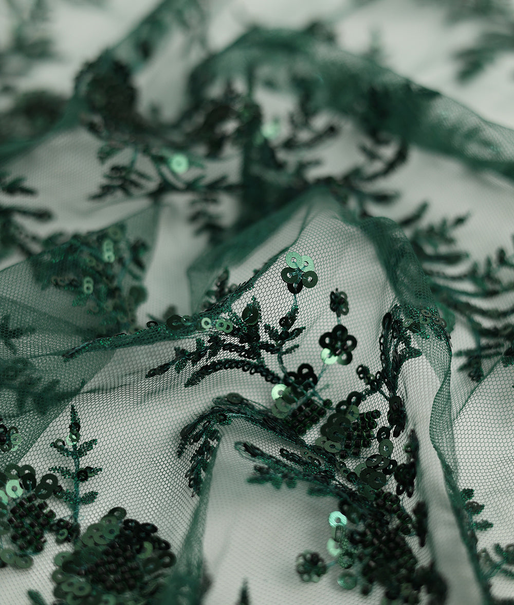 Abeba Sequins and Thread Embroidery