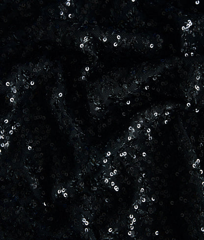 Blanca Sequins Thread Embroidery Fabric