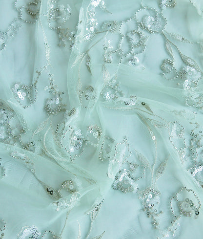 Kaylee Floral Embroidery Fabric (N-XRD-048B)