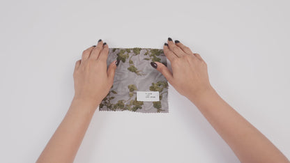 Stretch Net Velvet Appliqué Floral Embroidery Fabric