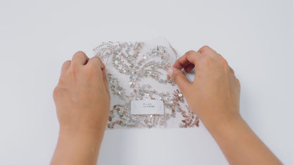 Oriya Embroidery Fabric (M-LJ01)