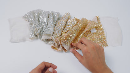 Caroline Sequins and Thread Embroidery (N-20DY05003)